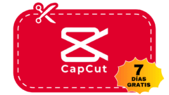 cupón descuento capcut 7 días gratis