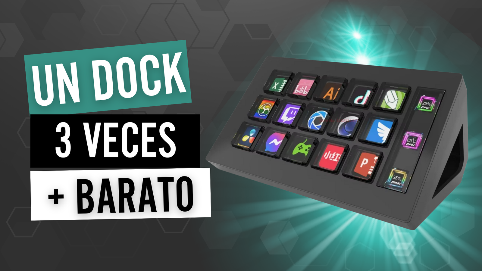 Stream dock barato