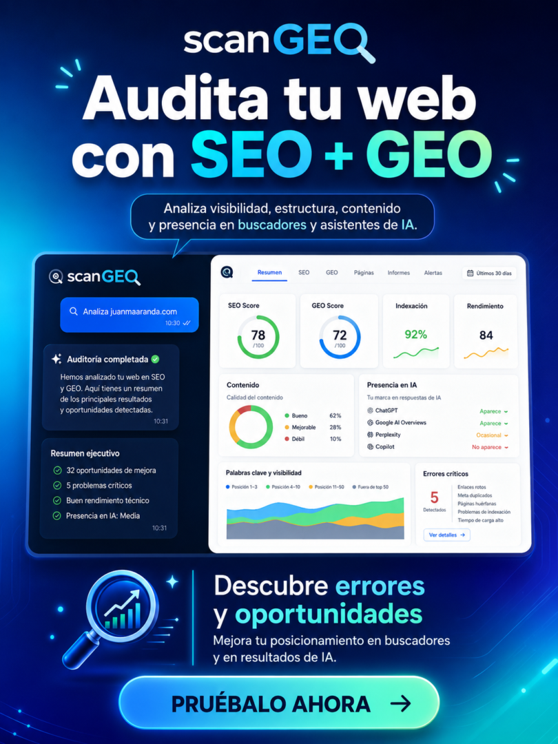 Auditoría SEO/GEO Gratis